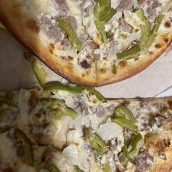 Papa Johns Pizza - Barley any meat on papadia