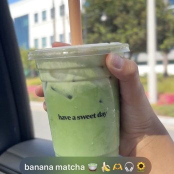 Amai - BANANA CREAM MATCHA - Coffee & Tea Near Me - Huntington Beach, California Amai - BANANA CREAM MATCHA - Coffee & Tea Near Me - Huntington Beach, California