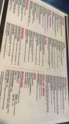 Menu photo 4 Molcajetes Dallas, TX