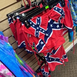 Souvenir City - Confederate Flag Swimwear