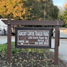 Exterior photo of Seacliff Center Trailer Park - Aptos, California Exterior photo of Seacliff Center Trailer Park - Aptos, California