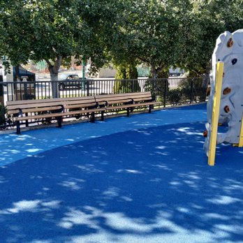 Hayward Rotary Playground - Much shadier benches on the other side, but the climbing wall makes it hard to see the play structure. - Parks Near Me - Hayward, California Hayward Rotary Playground - Much shadier benches on the other side, but the climbing wall makes it hard to see the play structure. - Parks Near Me - Hayward, California