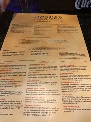 Menu photo 6 Hooked Seafood Restaurant Manchester, NH