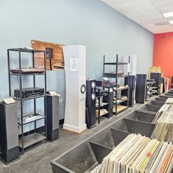 Left of the Dial Records - Lots of vinyls. 5/23/2025
