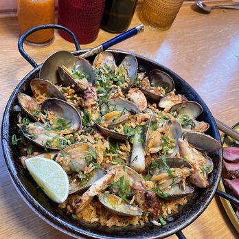Phuket Cafe - Thai paella w/ grilled octopus (+$15 for the octopus) - Thai Near Me - Portland, Oregon