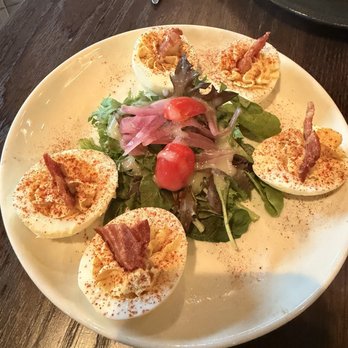 The Dan - Deviled eggs appetizer - Cocktail Bars Near Me - Tampa Bay, Florida The Dan - Deviled eggs appetizer - Cocktail Bars Near Me - Tampa Bay, Florida