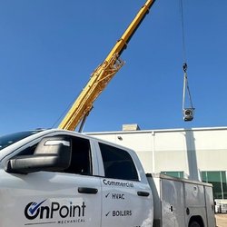 OnPoint Mechanical - Laboratory Remodel - Set new Outside Air Unit