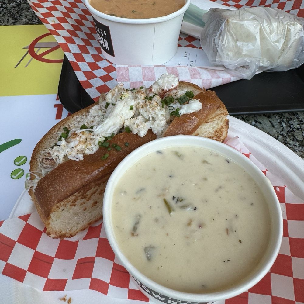 Pike Place Chowder - Pacific Place - Original Dungeness Crab Roll - Seafood Near Me - Seattle, Washington Pike Place Chowder - Pacific Place - Original Dungeness Crab Roll - Seafood Near Me - Seattle, Washington