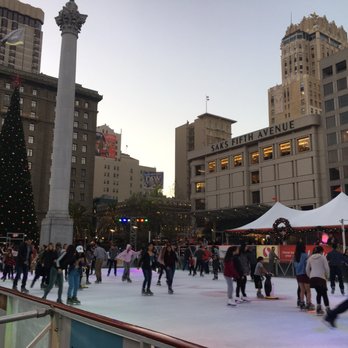 Union Square Business Improvement District - Ice rink time!  11/12/16 - Local Flavor Near Me - San Francisco, California