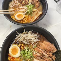 Spicy Black Garlic Chicken Ramen Classic Chicken Ramen Spicy Black Garlic Chicken Ramen Classic Chicken Ramen