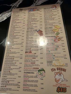 Menu photo 1 ITs SUSHI Henderson Henderson, NV Menu photo 1 ITs SUSHI Henderson Henderson, NV