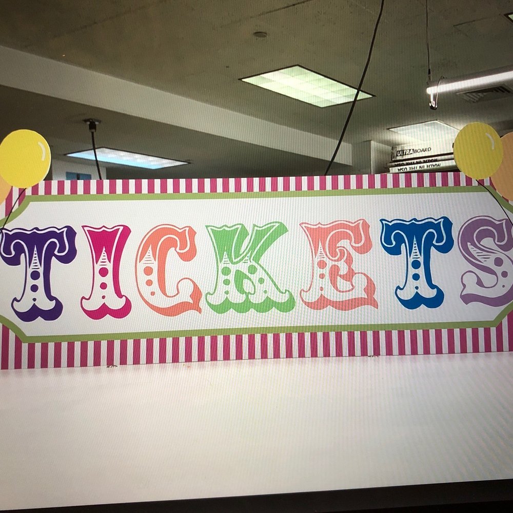 Shape Cut Out Event Sign Shape Cut Out Event Sign