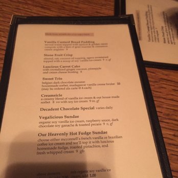 Robins Restaurant - Dessert menu- it was hard to choose what to order! - New American Near Me - Cambria, California Robins Restaurant - Dessert menu- it was hard to choose what to order! - New American Near Me - Cambria, California