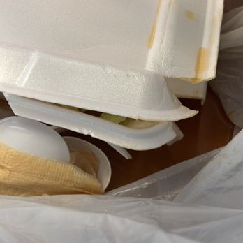 Eat My Thai Cuisine - Cheap styrofoam container broke and all the dressing spilled out. - Salad Near Me - Albuquerque, New Mexico Eat My Thai Cuisine - Cheap styrofoam container broke and all the dressing spilled out. - Salad Near Me - Albuquerque, New Mexico