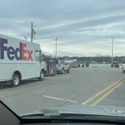 Champion's Auto Ferry - I had to use the port a potty while waiting