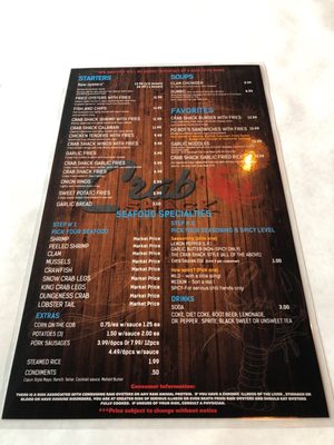 Menu photo 7 The Crab Shack La Habra, CA Menu photo 7 The Crab Shack La Habra, CA