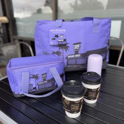 Trader Joe's - Got my lavender mini tote & cooler bag 2.04.25