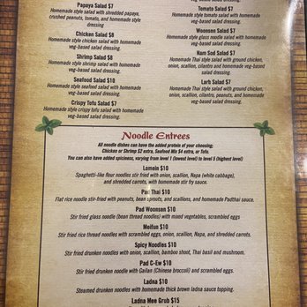Mint Thai Cuisine - Menu 3/6 - Asian Fusion Near Me - Punta Gorda, Florida Mint Thai Cuisine - Menu 3/6 - Asian Fusion Near Me - Punta Gorda, Florida