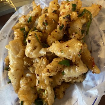 Heng Lay Restaurant - Crispy Fried Squid - Cambodian Near Me - Lowell, Massachusetts