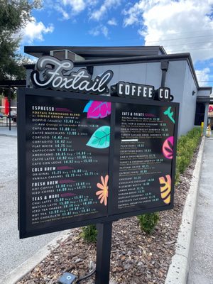 Menu photo 2 Foxtail Coffee - SODO Drive-Thru Orlando, FL Menu photo 2 Foxtail Coffee - SODO Drive-Thru Orlando, FL