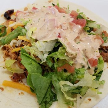 Fiesta Chicken - Crack chicken taco with chipotle ranch dressing. - Mexican Near Me - Boise, Idaho