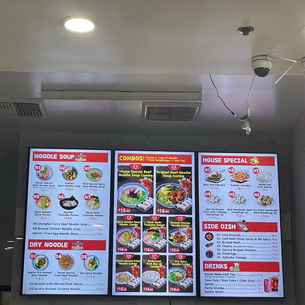 Master Gan Noodle & Dumplings - menu photo - Chinese Near Me - Riverside, California