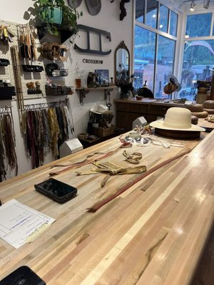 Crossbow Telluride: Handcrafted Leather Goods & Custom Hats by null