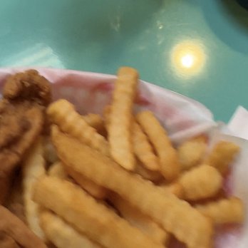 La Perla - Kids meal - tenders(chicken not really a tender) with fries - Puerto Rican Near Me - Castro Valley, California La Perla - Kids meal - tenders(chicken not really a tender) with fries - Puerto Rican Near Me - Castro Valley, California