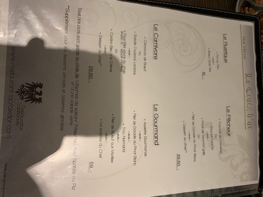 Menu photo 2 La Croix d'Or Sierentz, 68