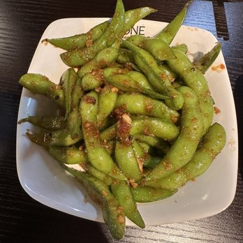 One Noodle Bar - Sandy - Spicy garlic edamame - Ramen Near Me - Midvale, Utah