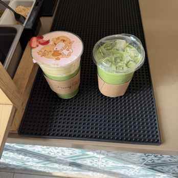 Honey Greens Cafe - Valentine matcha - Juice Bars & Smoothies Near Me - Downey, California Honey Greens Cafe - Valentine matcha - Juice Bars & Smoothies Near Me - Downey, California