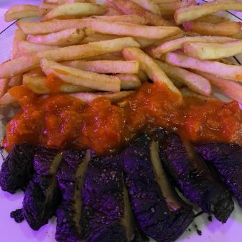 Medium Rare Dallas - Portobello Mushroom with Fries at Medium Rare - Steakhouses Near Me - Dallas, Texas Medium Rare Dallas - Portobello Mushroom with Fries at Medium Rare - Steakhouses Near Me - Dallas, Texas