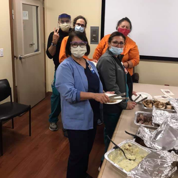 Marshall's Bodacious Bbq - Nurses at St.Johns enjoying Tri Tip, Chicken, Potatoes, Beans, and Sourdough garlic bread - Barbeque Near Me - Ventura, California Marshall's Bodacious Bbq - Nurses at St.Johns enjoying Tri Tip, Chicken, Potatoes, Beans, and Sourdough garlic bread - Barbeque Near Me - Ventura, California