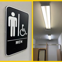 WAM Electric - Repaired Restroom lighting to meet Fire Code