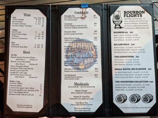 Menu photo 3 Memphis Blues Vancouver, BC