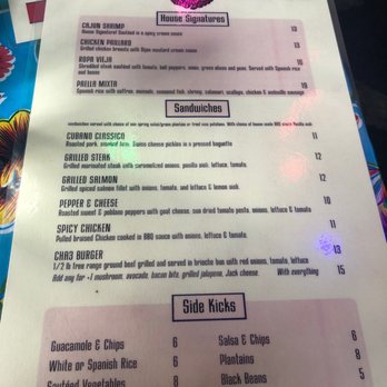 Cha Cha Cha - Drink menu - Caribbean Near Me - San Francisco, California Cha Cha Cha - Drink menu - Caribbean Near Me - San Francisco, California