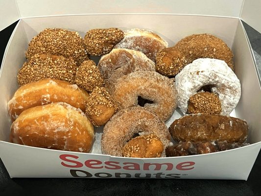 Sesame Donuts by null