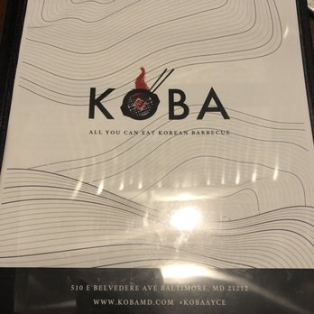 Koba Korean Bbq - Full menu - Korean Near Me - Baltimore, Maryland Koba Korean Bbq - Full menu - Korean Near Me - Baltimore, Maryland