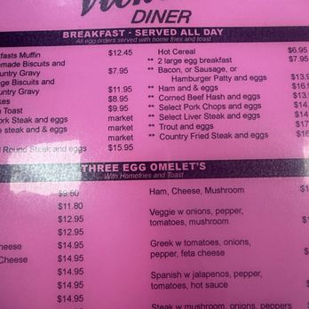 Vickies Diner - Menu - Breakfast & Brunch Near Me - Las Vegas, Nevada Vickies Diner - Menu - Breakfast & Brunch Near Me - Las Vegas, Nevada
