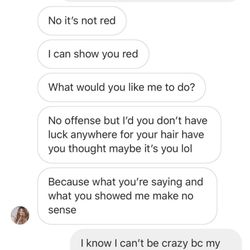 So unprofessional.