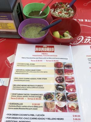 Menu photo 7 Taquería Honorio Tulum, ROO Menu photo 7 Taquería Honorio Tulum, ROO