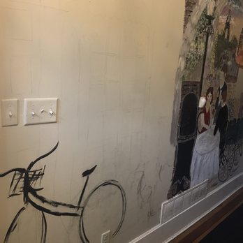 Cafe d'Marie - Entry hallway, French mural in progress...so cool. Even more impressive is the owner is the artist...she works on it in her spare time! - Coffee & Tea Near Me - Davenport, Iowa Cafe d'Marie - Entry hallway, French mural in progress...so cool. Even more impressive is the owner is the artist...she works on it in her spare time! - Coffee & Tea Near Me - Davenport, Iowa