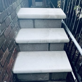 Pro-Active Masonry Solutions - How Greg left the stairs. Apparently this is worth $2800 - Masonry/Concrete Near Me