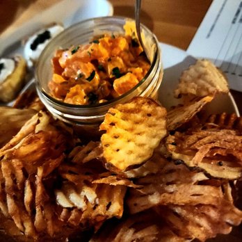 Other Mama - Spicy salmon tartare & waffle fries - Sushi Bars Near Me - Las Vegas, Nevada Other Mama - Spicy salmon tartare & waffle fries - Sushi Bars Near Me - Las Vegas, Nevada