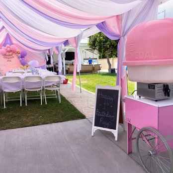 Cotton Candy Chef - Cotton Candy Cart Package - Caterers Near Me
