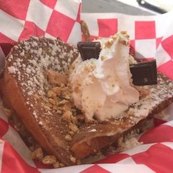 Thanks A Brunch - Campfire S'mores French Toast.