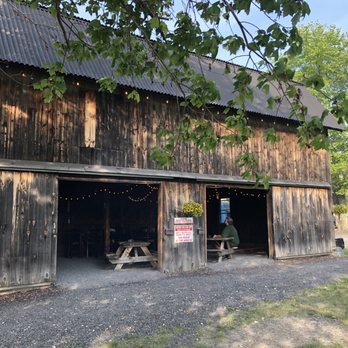 Orange County Distillery - a barn with a sign in front of it - Beer, Wine & Spirits Near Me - New Hampton, New York
