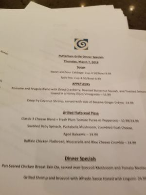 Menu photo 2 Putterham Grille Chestnut Hill, MA Menu photo 2 Putterham Grille Chestnut Hill, MA