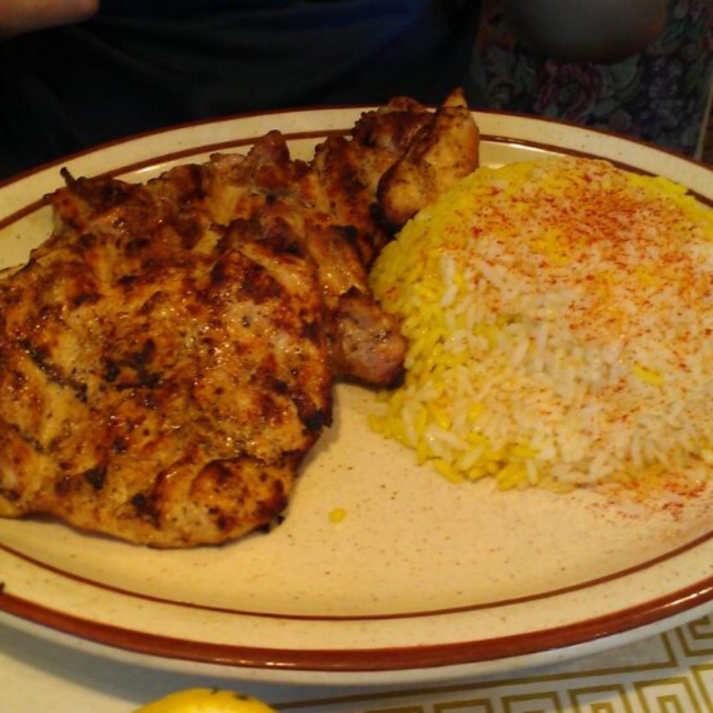 Badawest Restaurant - small deboned chicken plate ($13.95) - Middle Eastern Near Me - Flint, Michigan Badawest Restaurant - small deboned chicken plate ($13.95) - Middle Eastern Near Me - Flint, Michigan