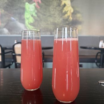 Cafe Patachou At The Stutz - Blood orange gin mimosas - Breakfast & Brunch Near Me - Indianapolis, Indiana